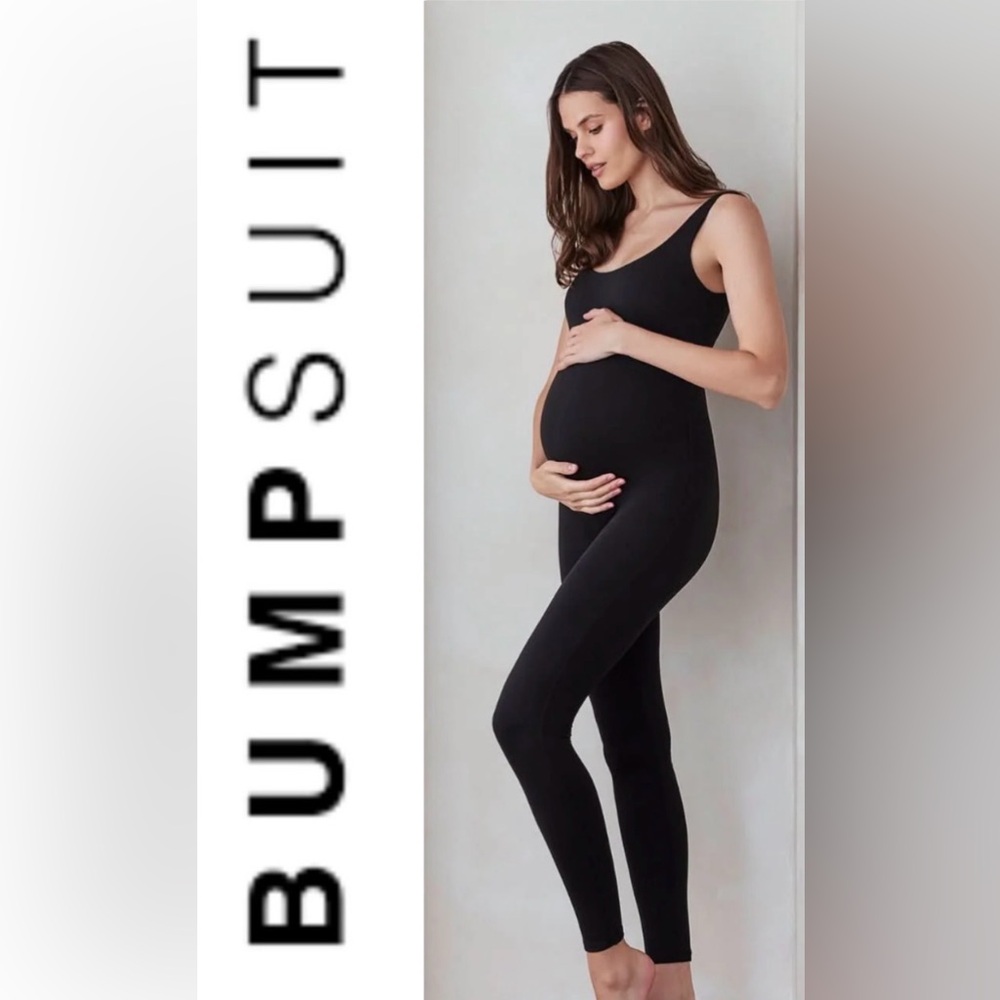BUMPSUIT Black Maternity Jumpsuit